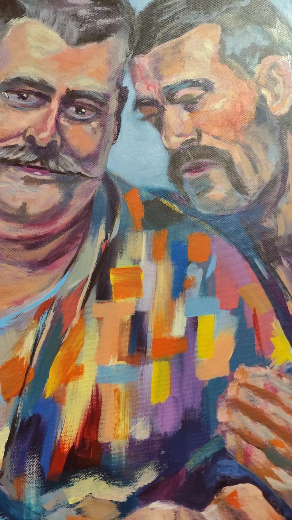 Portrait of Two Men