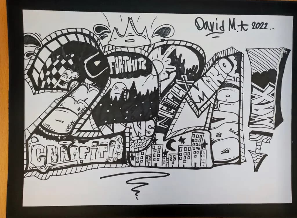 Urban Dreams: A Graffiti Journey Through Pop Culture and Imagination