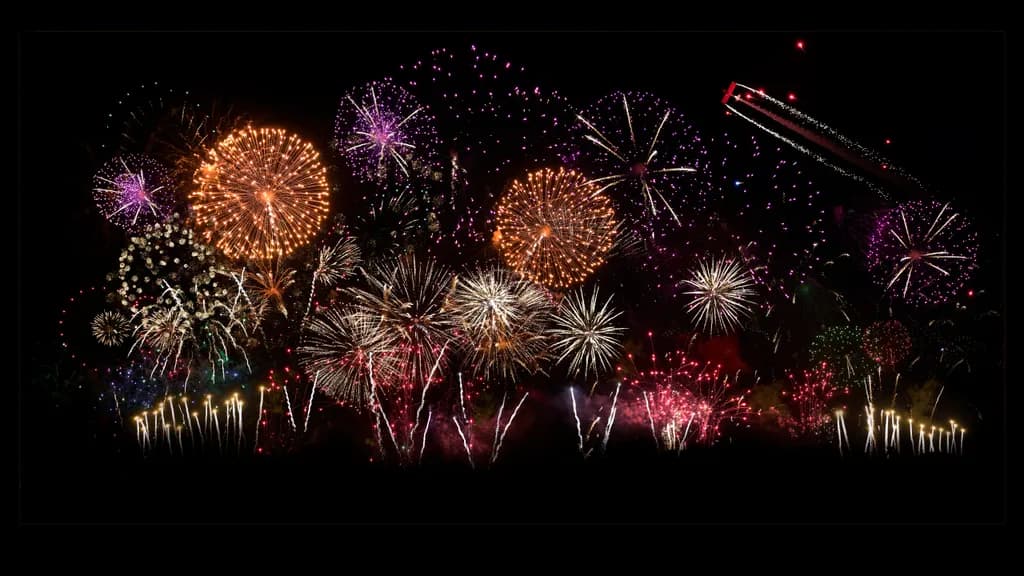 Pyrotechnics in Flight