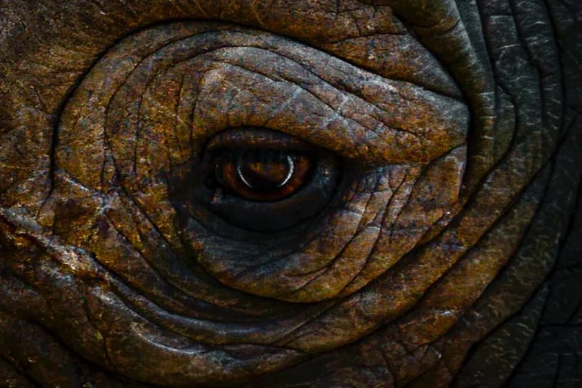 Whispers of Wisdom: The Soulful Gaze of an Ancient Guardian