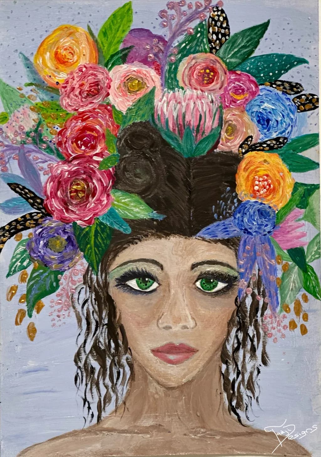 Whispers of Nature: A Floral Portrait of Beauty and Grace