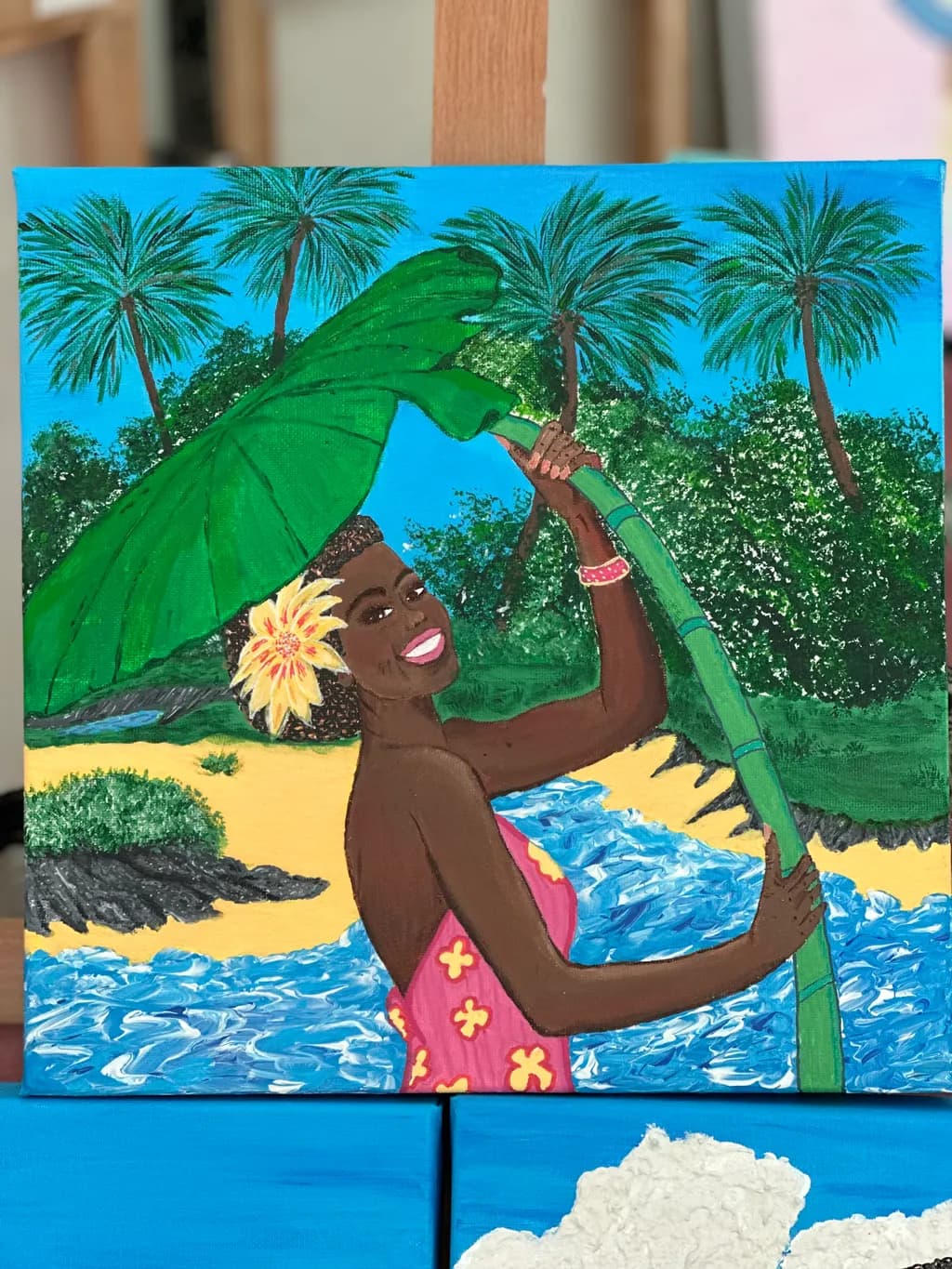 Tropical Joy: Embracing Nature's Vibrance in a Colorful Paradise