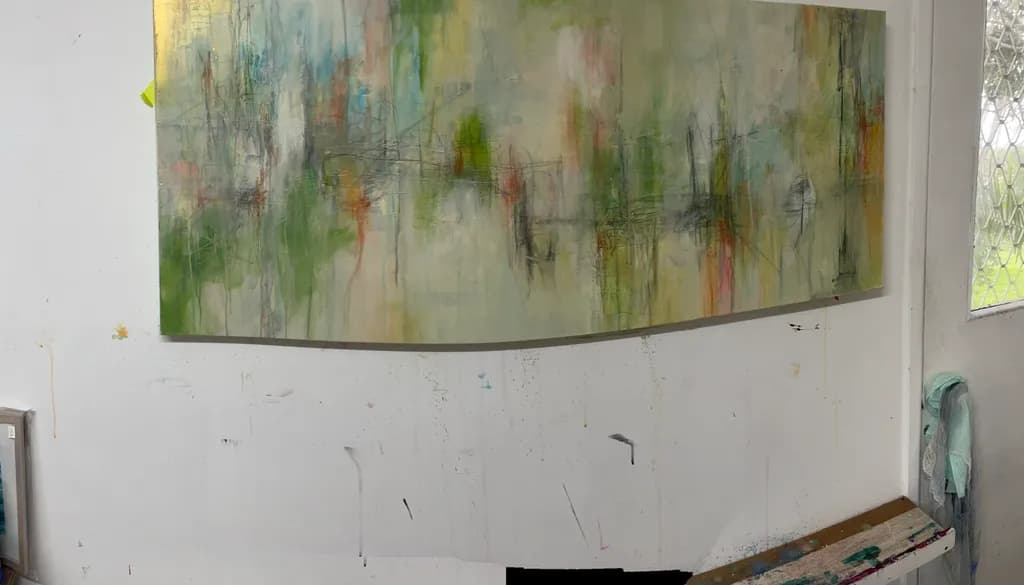 Whispers of Color: An Abstract Journey Through Light and Emotion