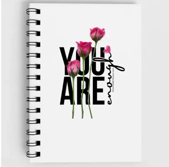 Spiral Notebook A5 You are enough