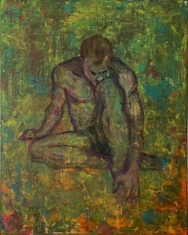 Whispers of Solitude: A Contemplative Journey Through Color and Form