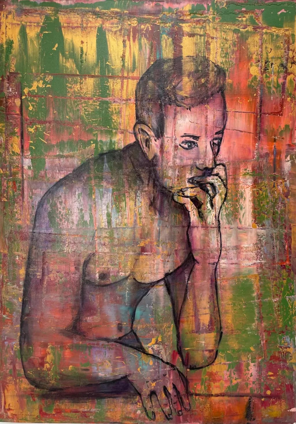 Contemplative Reflections: A Journey Through Color and Emotion