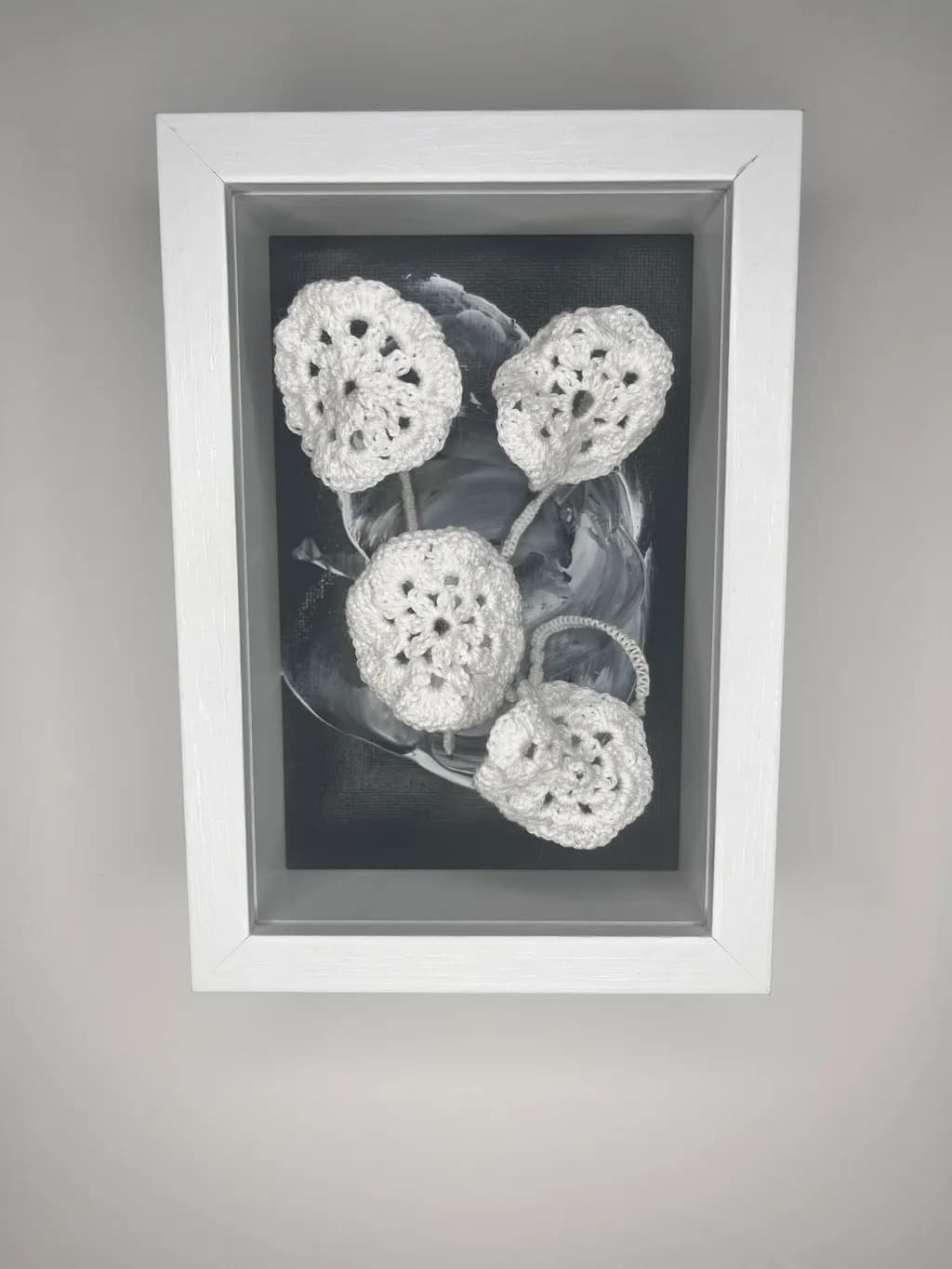 Whimsical White Crochet Blooms: A Textured Journey Through Artistry and Nature