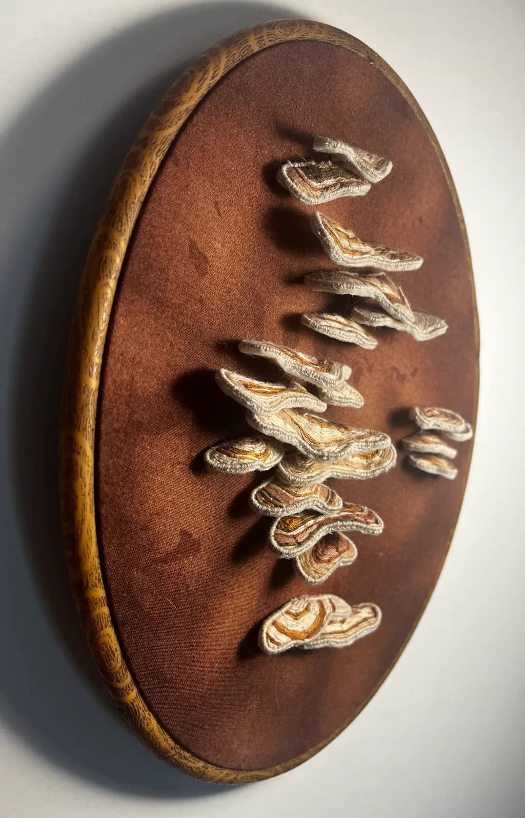 Whispers of Texture: A Sculptural Journey in Fabric and Form