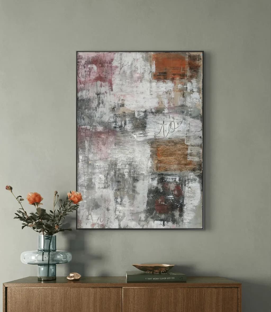 Whispers of Color: An Abstract Journey Through Texture and Emotion