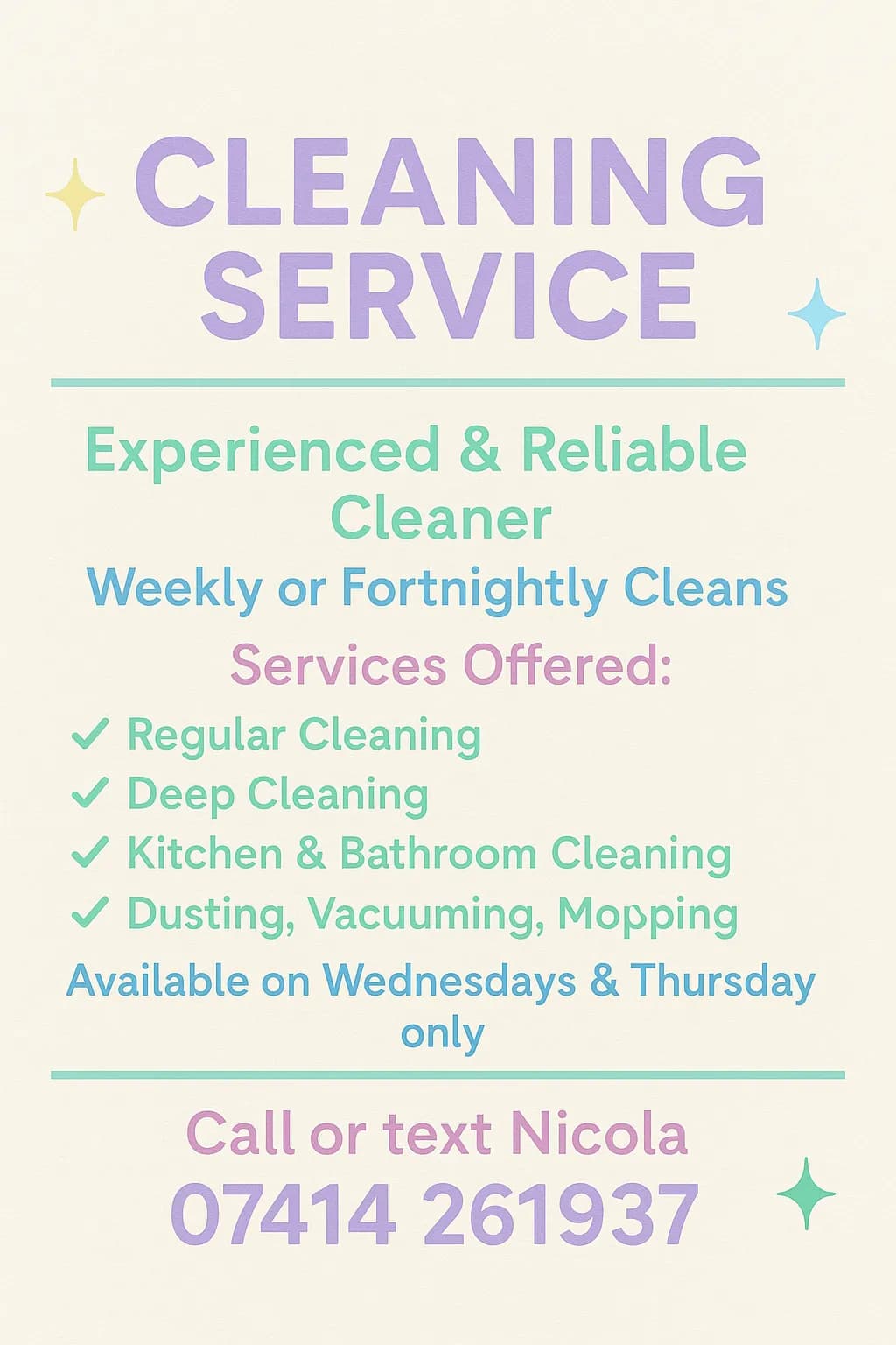 Cleaning Service