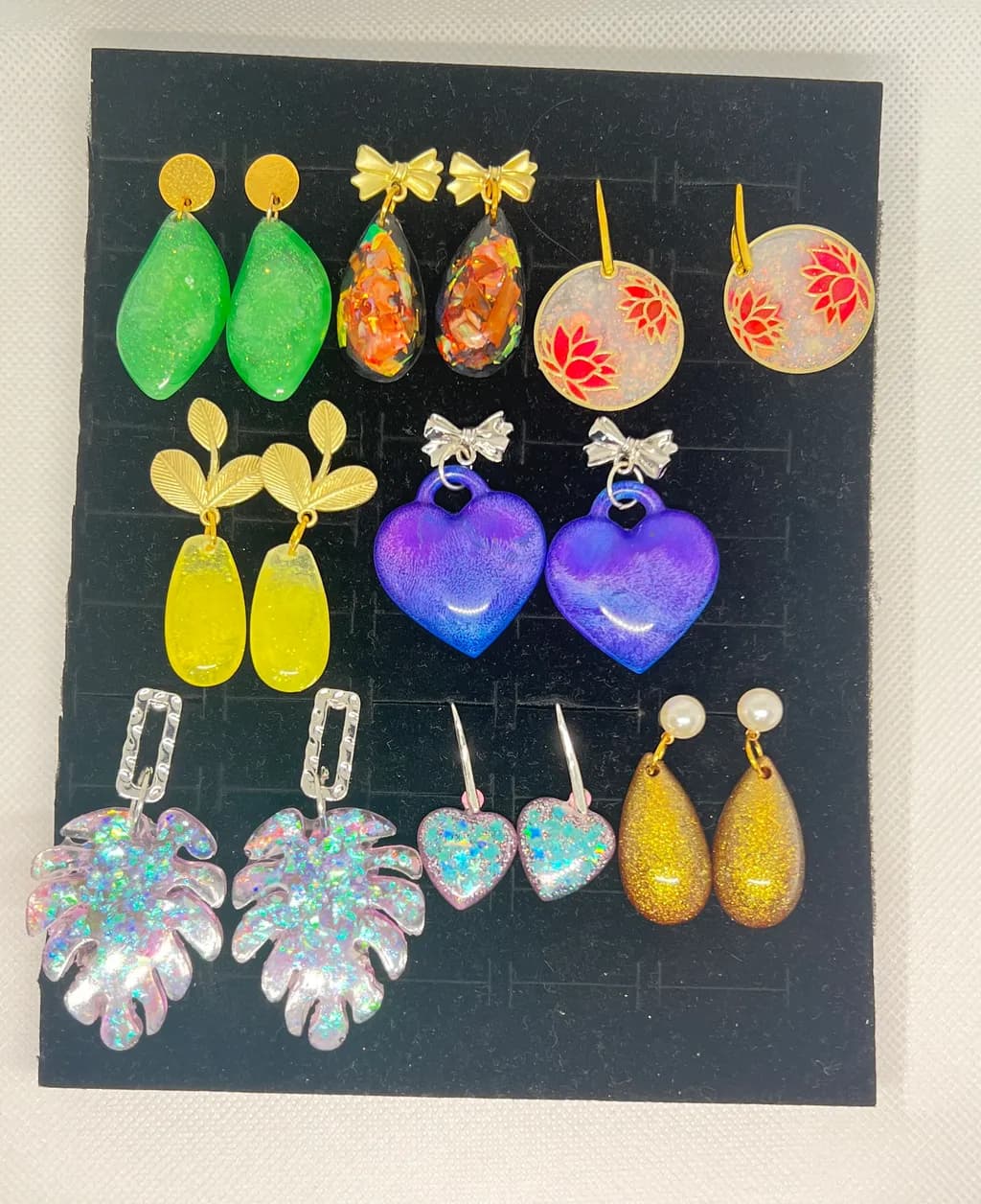 Vibrant Whimsy: A Colorful Collection of Handmade Earrings for Every Occasion