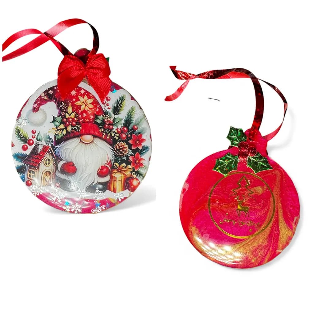 Festive Resin Ornaments