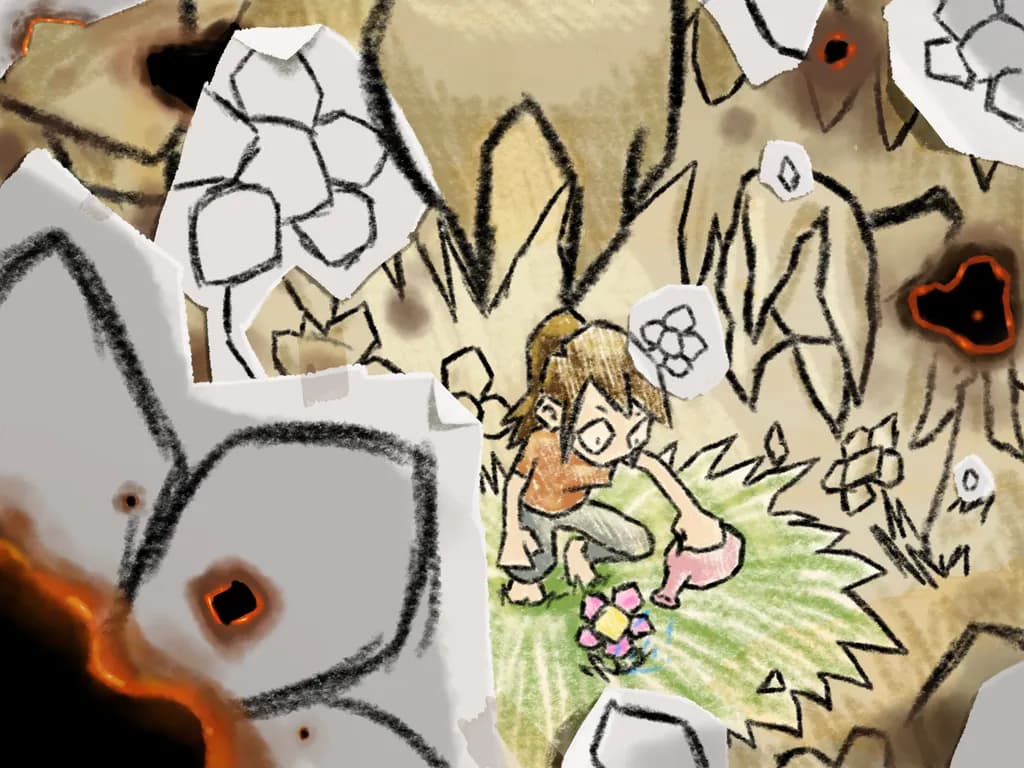 Whispers of Growth: A Journey Through Nature's Embrace