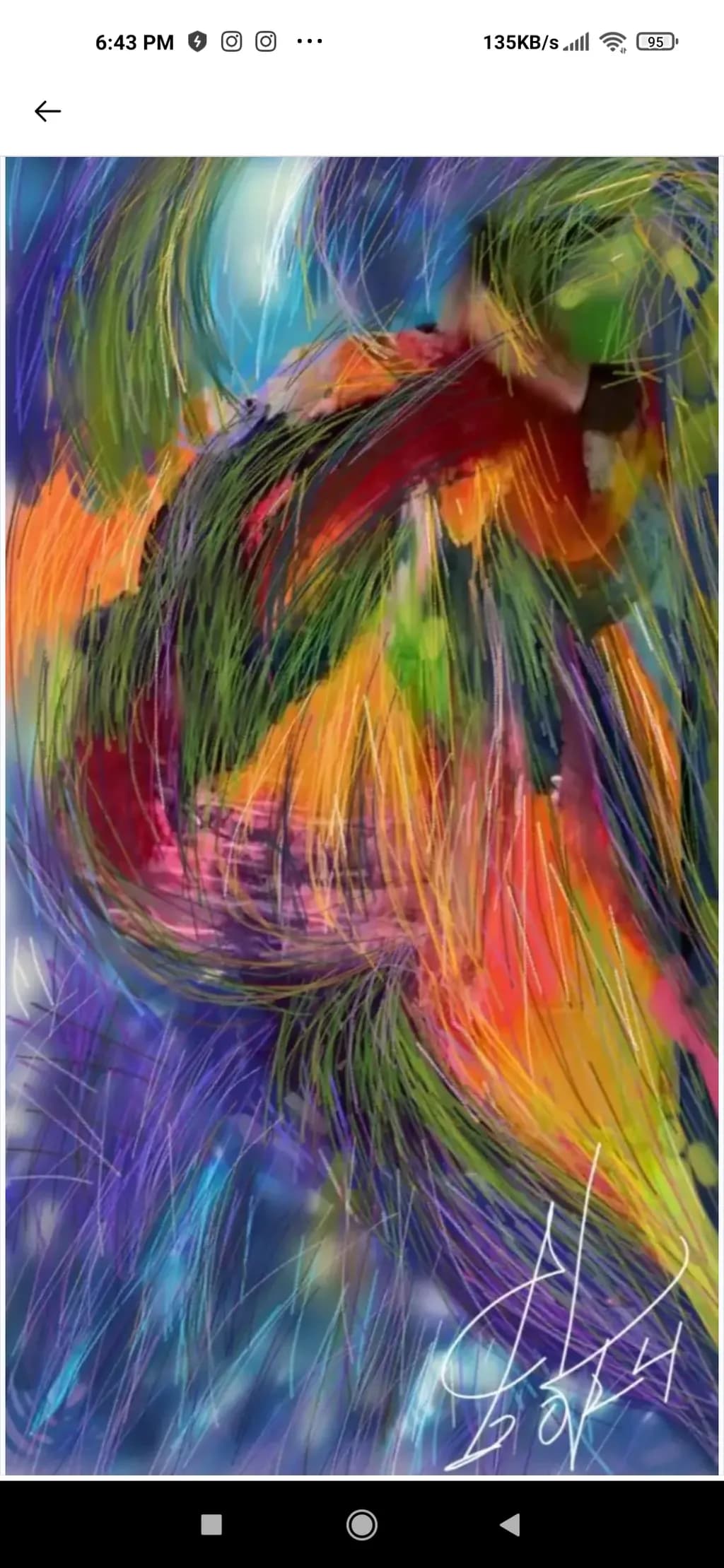 Vibrant Whispers: A Dance of Color and Emotion