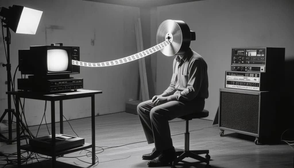 The Analogue Mind 01: A Monochrome Exploration of Video Performance Art