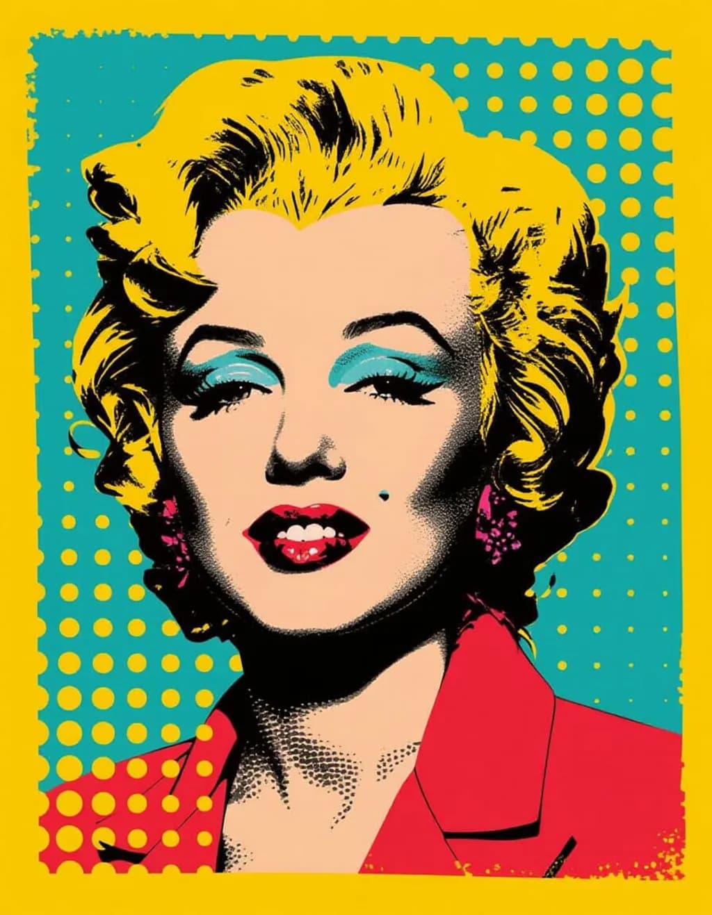 Cyan Marilyn