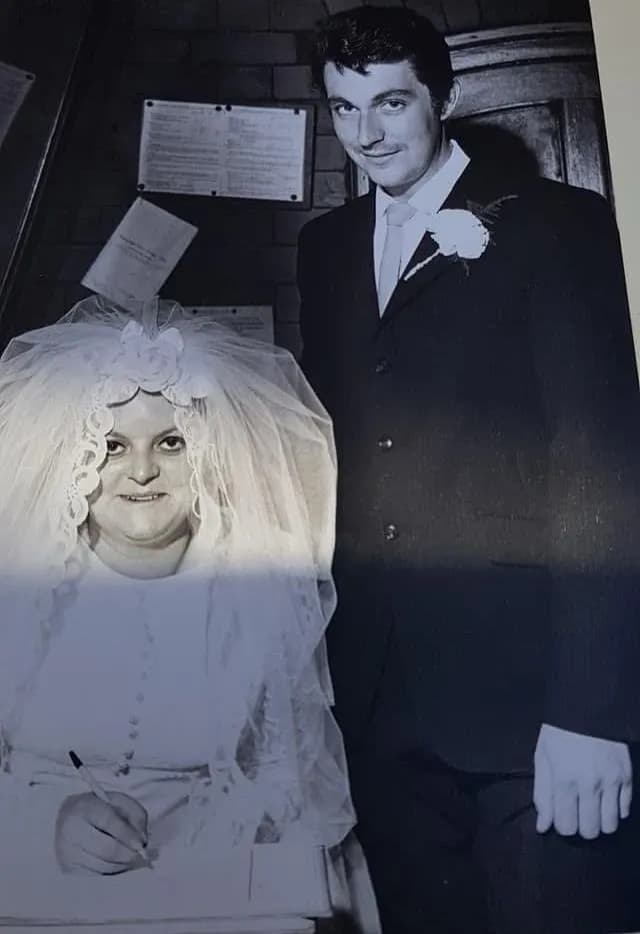 Eternal Vows: A Vintage Wedding Portrait Capturing Love and Laughter