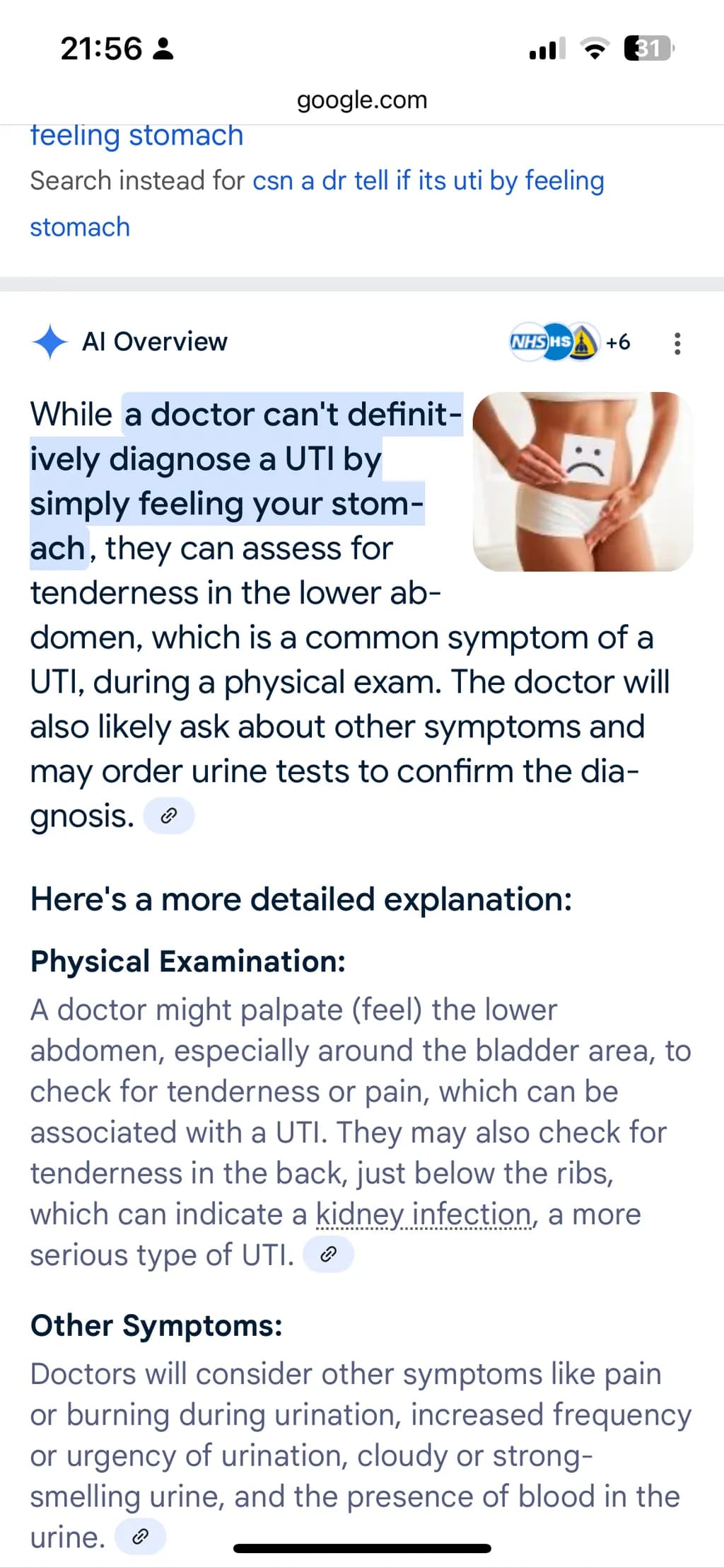 Understanding UTI Symptoms: A Visual Guide to Diagnosis and Examination