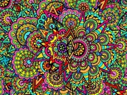 Psychedelic Mandala Curiosities