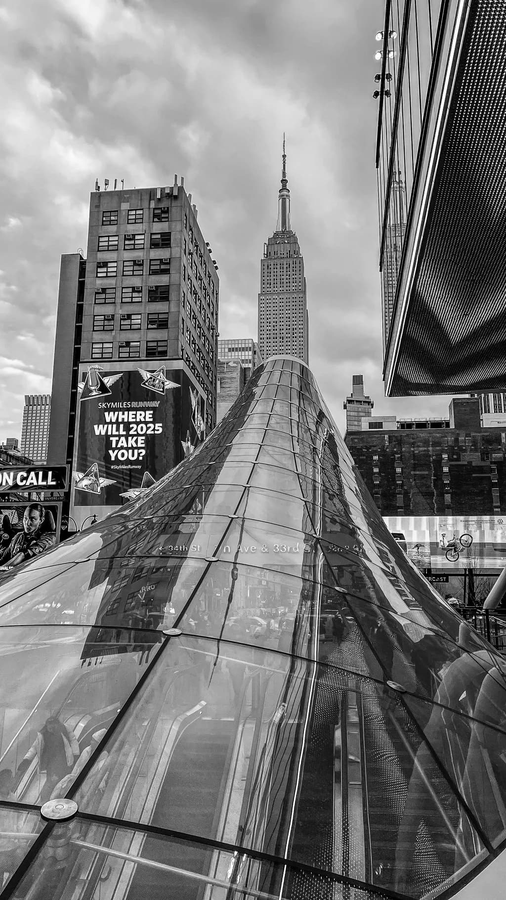 Urban Reflections: A Monochrome Journey Through Skyscrapers and Cityscapes
