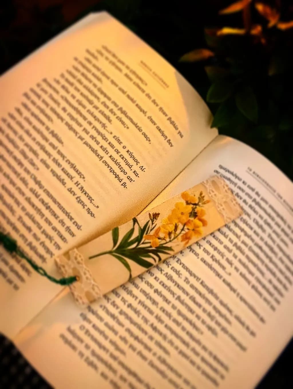 Floral Bookmark