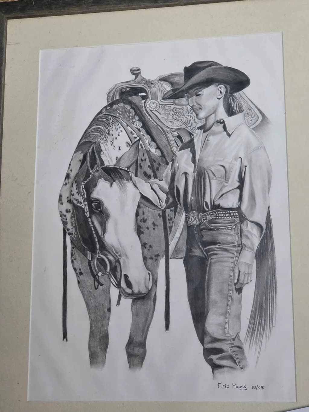 Whispers of the West: A Serene Connection Between Rider and Horse