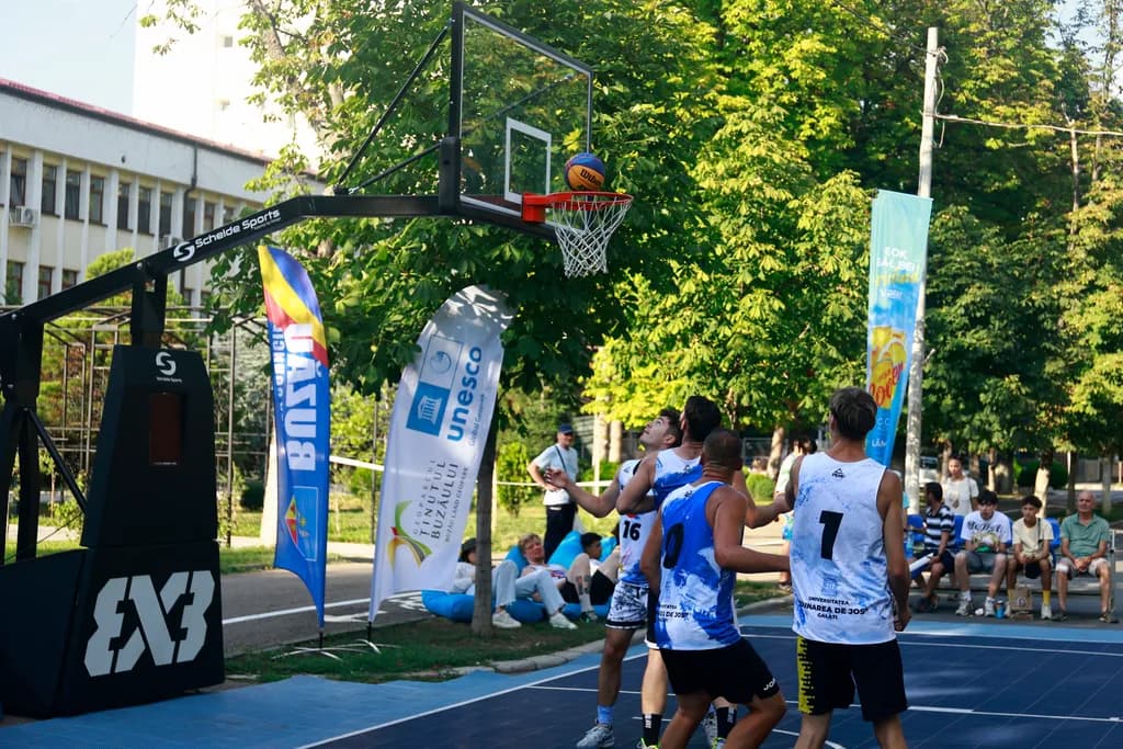 Urban Hoops: Capturing the Spirit of Street Basketball in Action