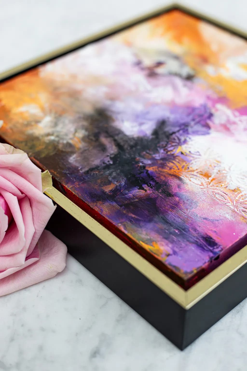 Vibrant Whispers: A Dance of Color and Emotion in Abstract Art