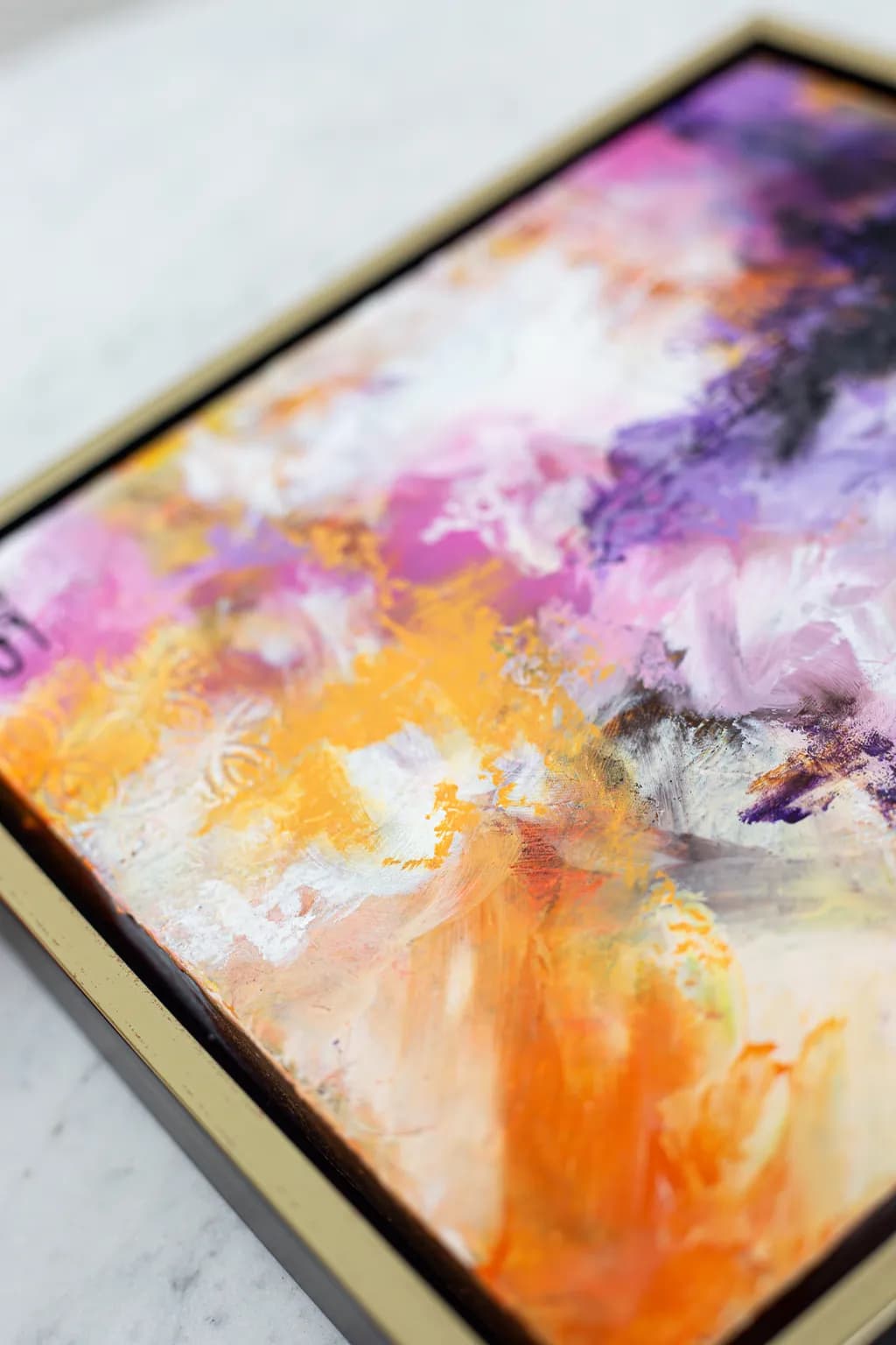 Vibrant Whispers: A Dance of Color and Emotion in Abstract Art