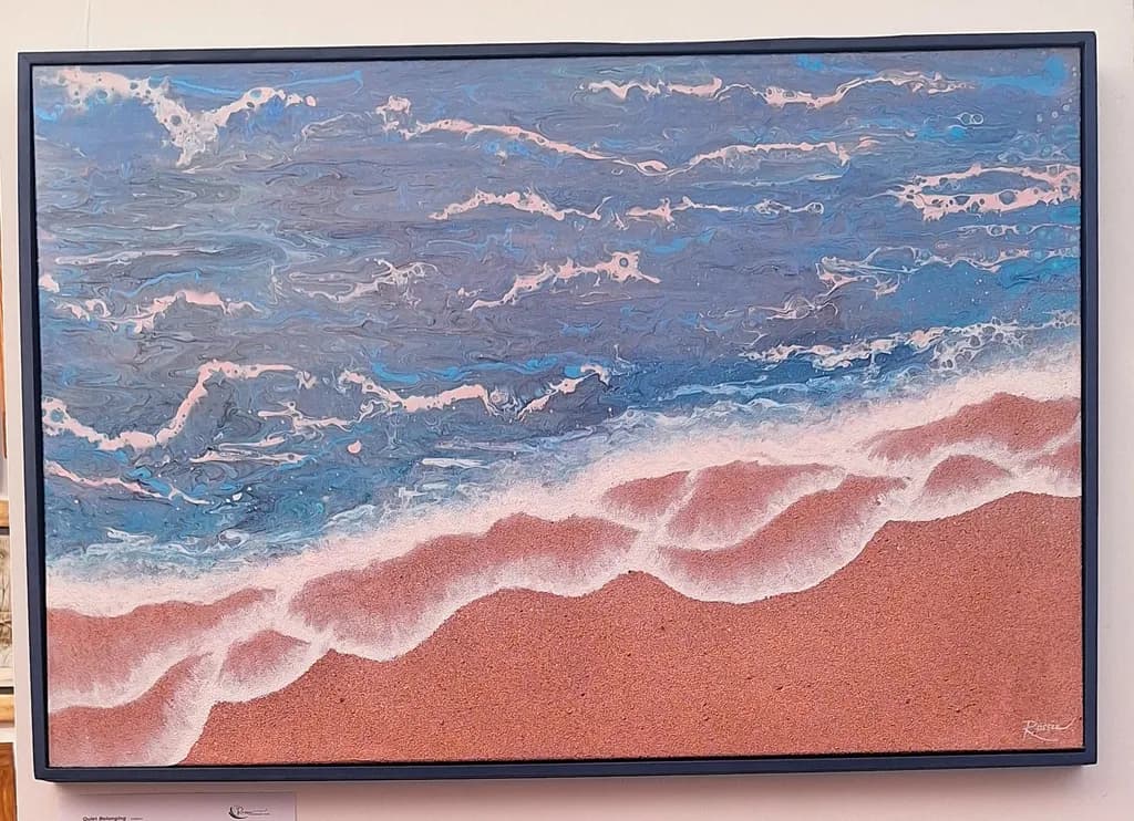 Ocean Wave on Sand