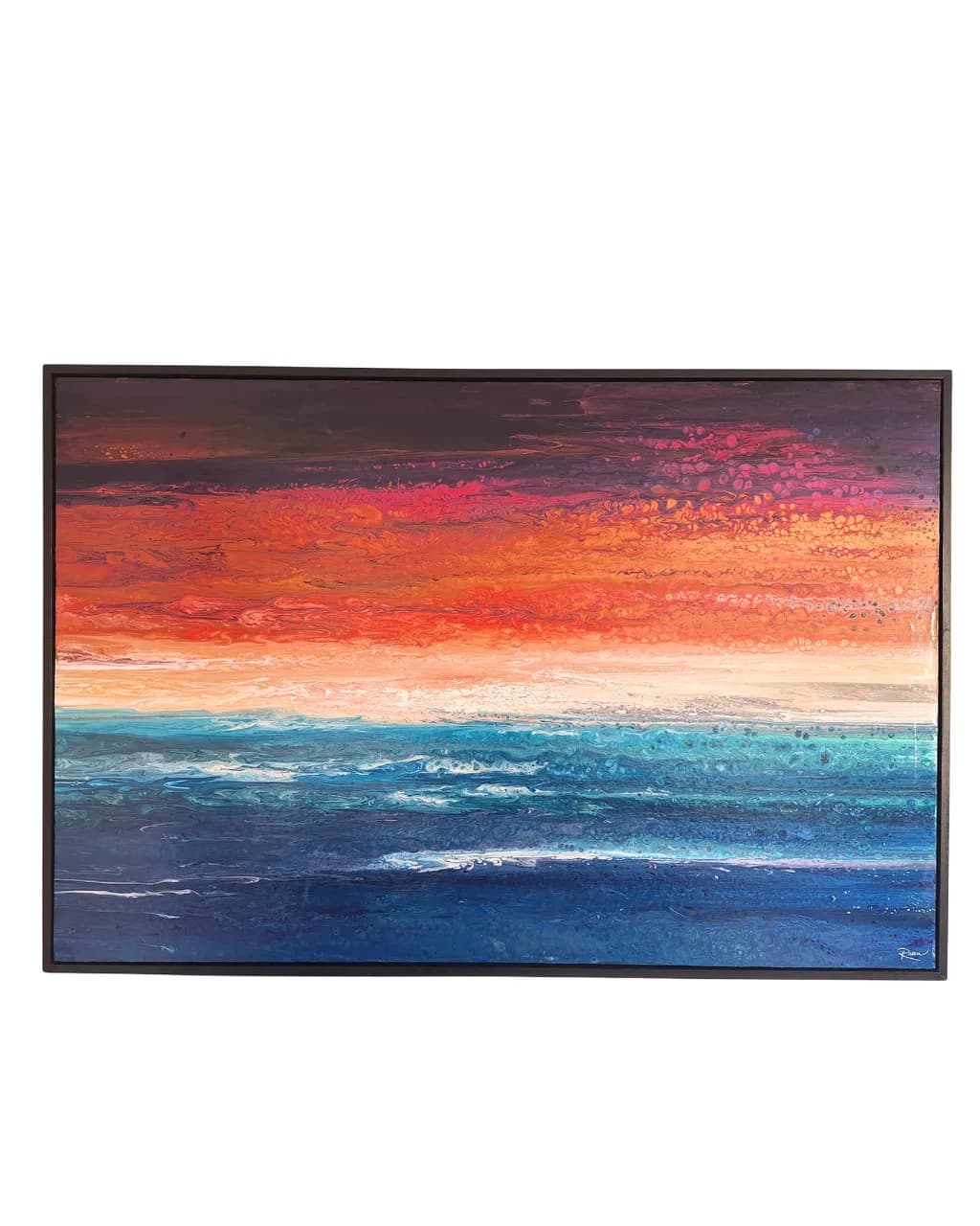 Ocean Sunset Horizon