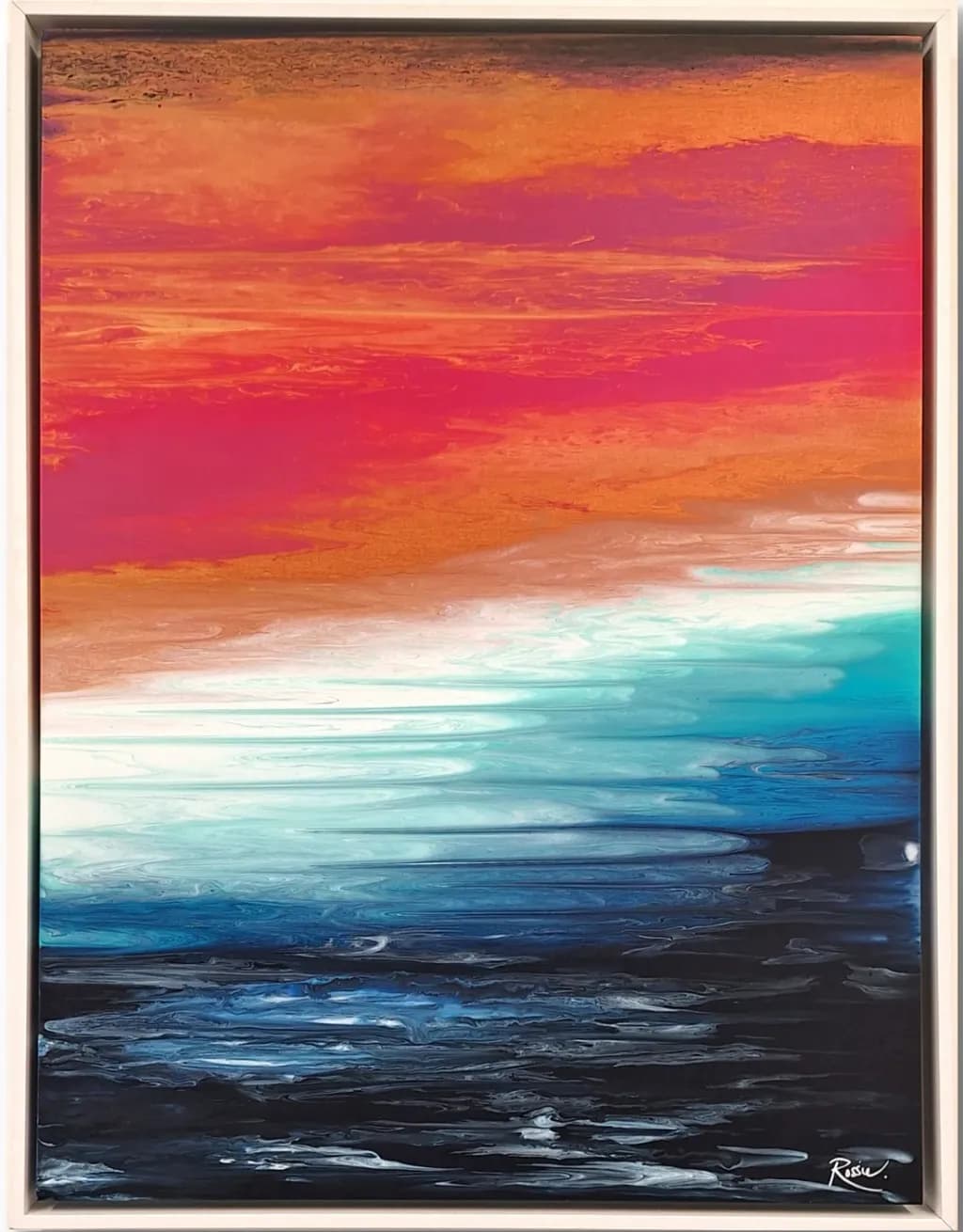 Ethereal Horizons: A Dance of Sunset and Sea