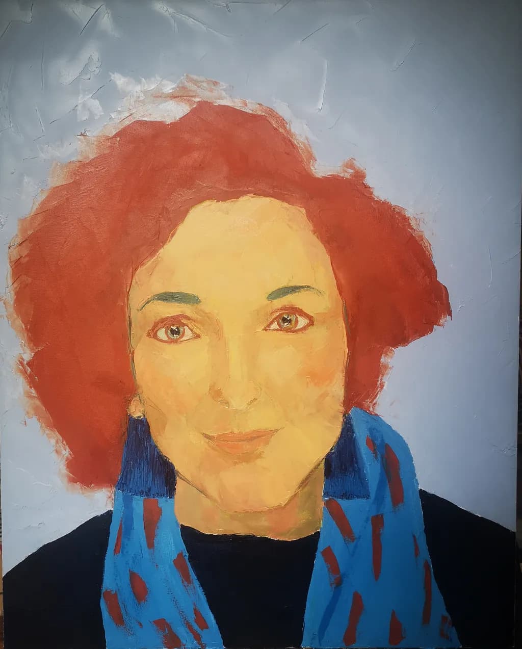 Vibrant Essence: A Portrait of Confidence and Color