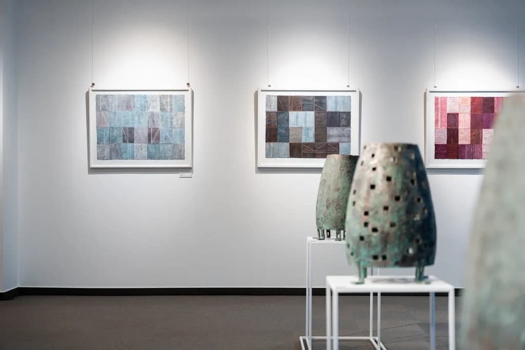 Whispers of Color: A Harmonious Dance of Textures and Forms in Contemporary Art