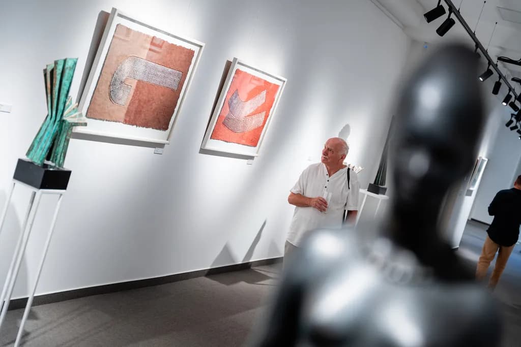 Whispers of Form: An Abstract Exploration in Sculpture and Artistry