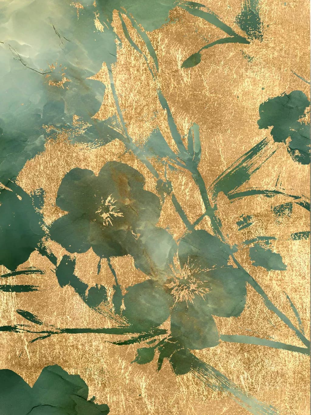 Golden Garden Bloom
