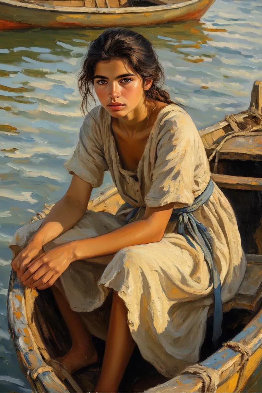 Whispers of the Water: A Serene Portrait of Reflection and Resilience