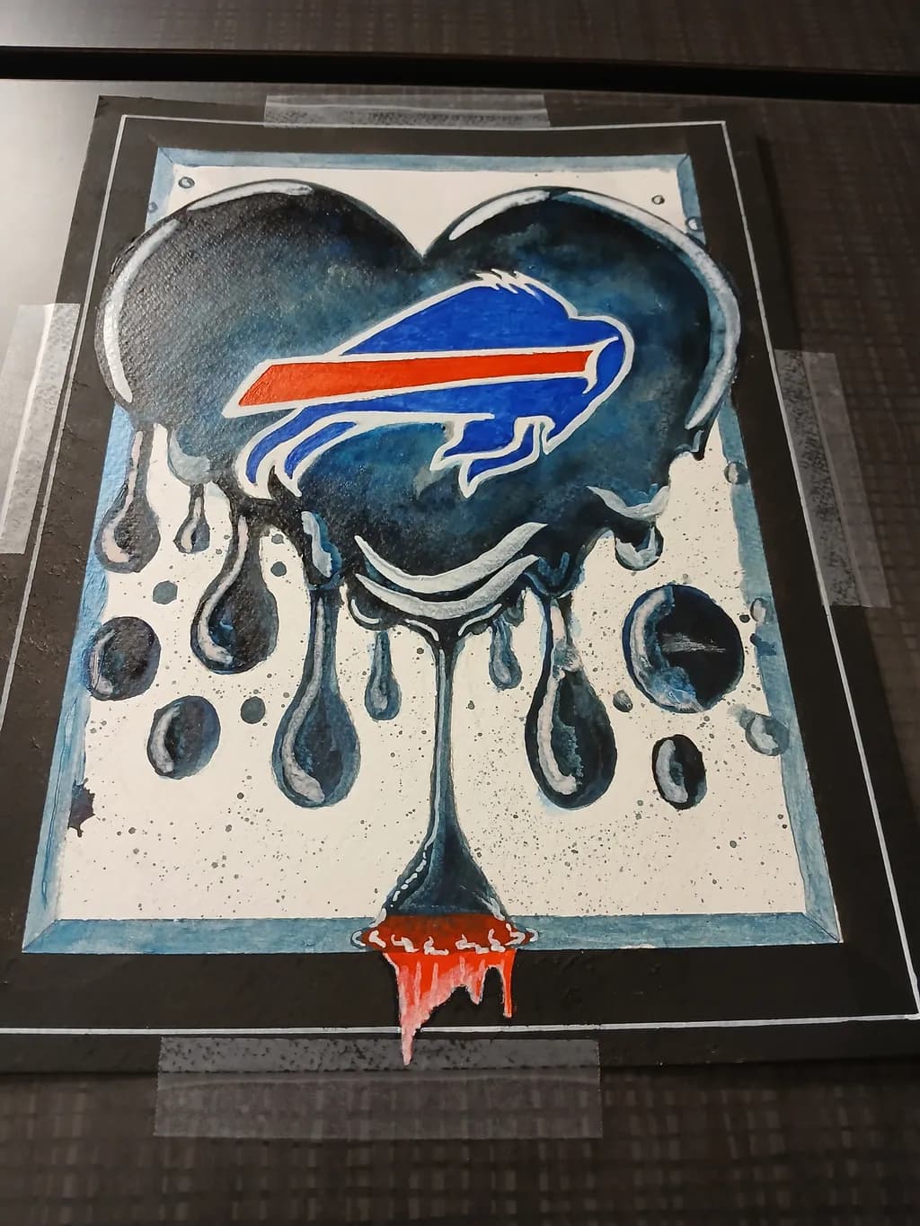 Heart of the Buffalo: A Creative Drip of Passion and Team Spirit