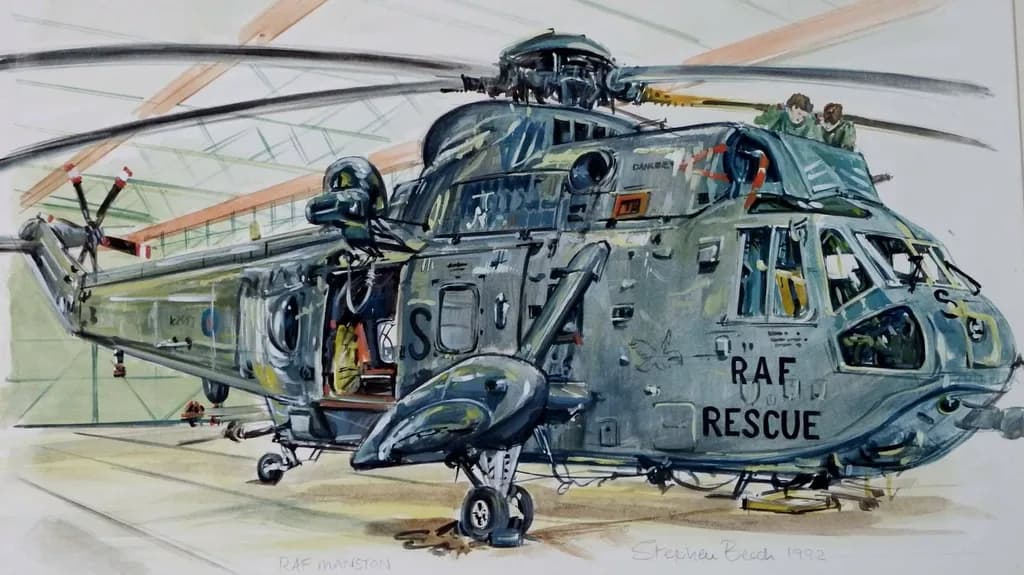 RAF Rescue Helicopter