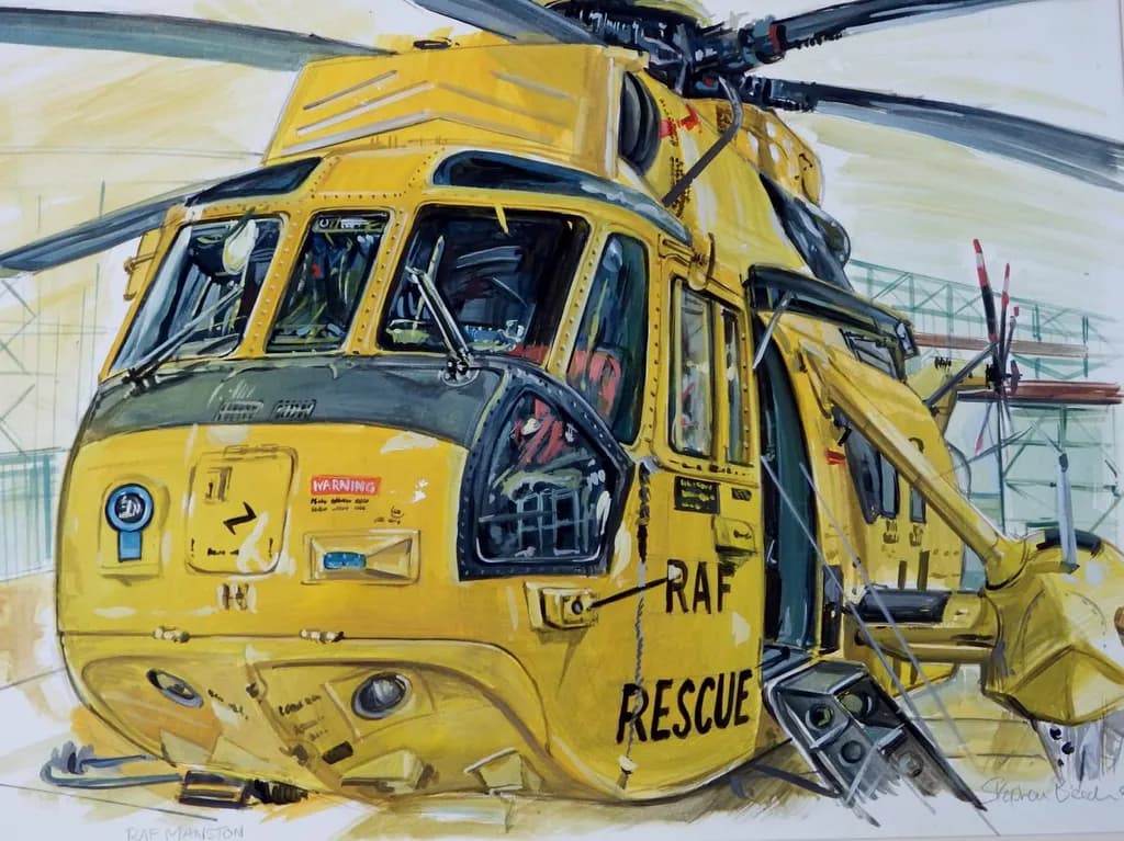 RAF Rescue Helicopter