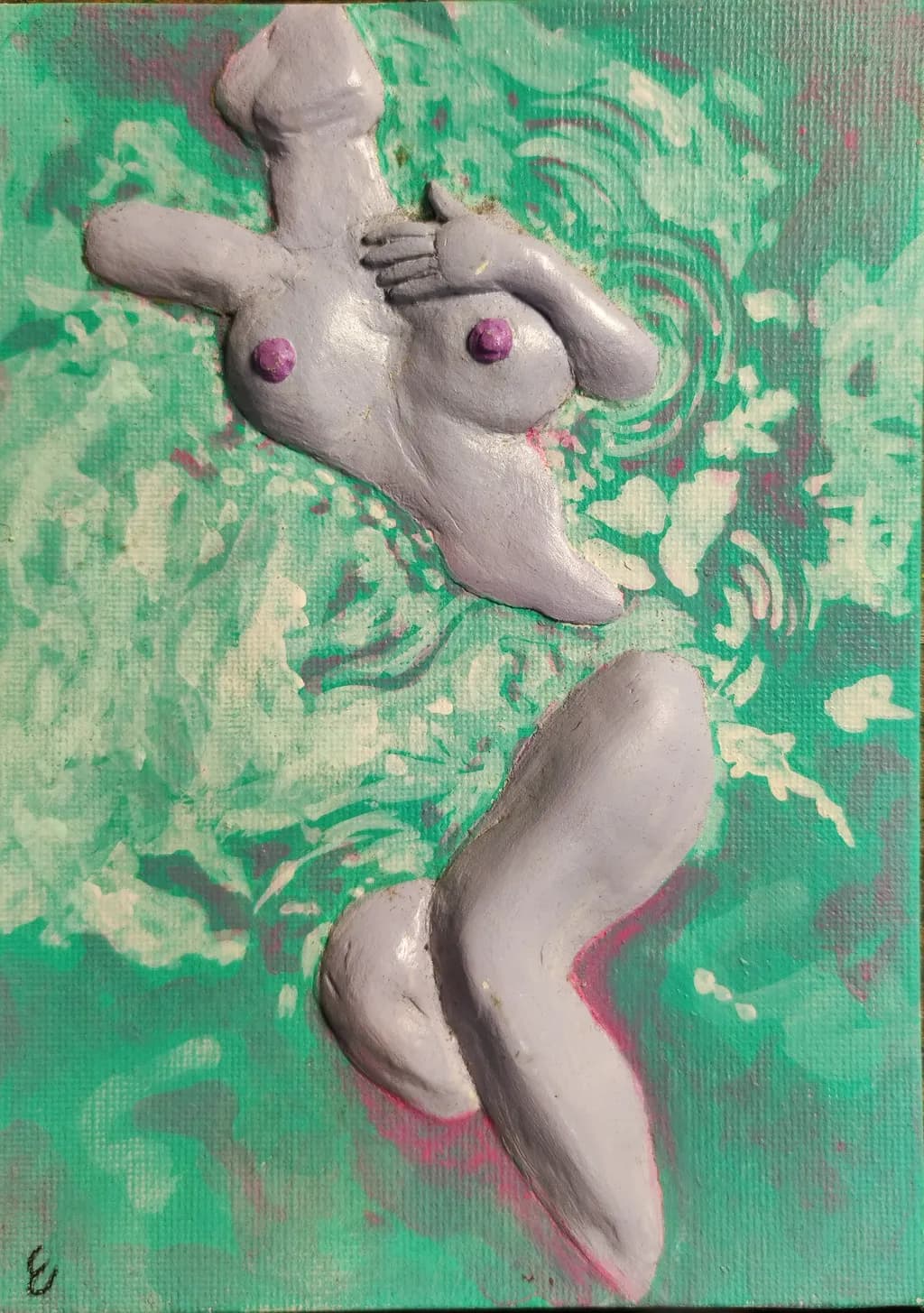 Abstract Nude Form
