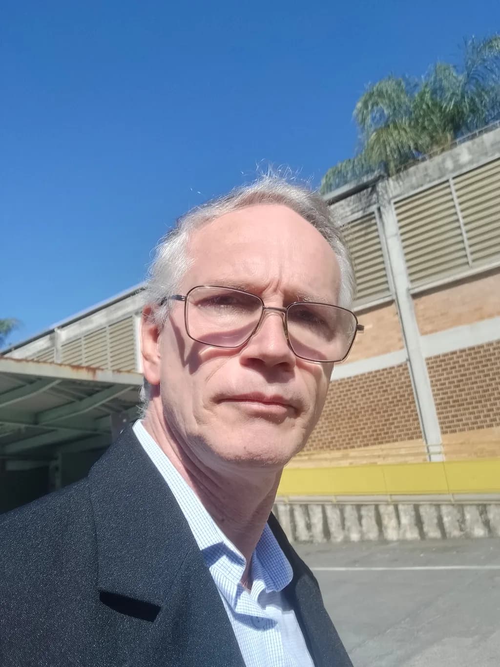 Reflections of Confidence: A Portrait in the Sunlight