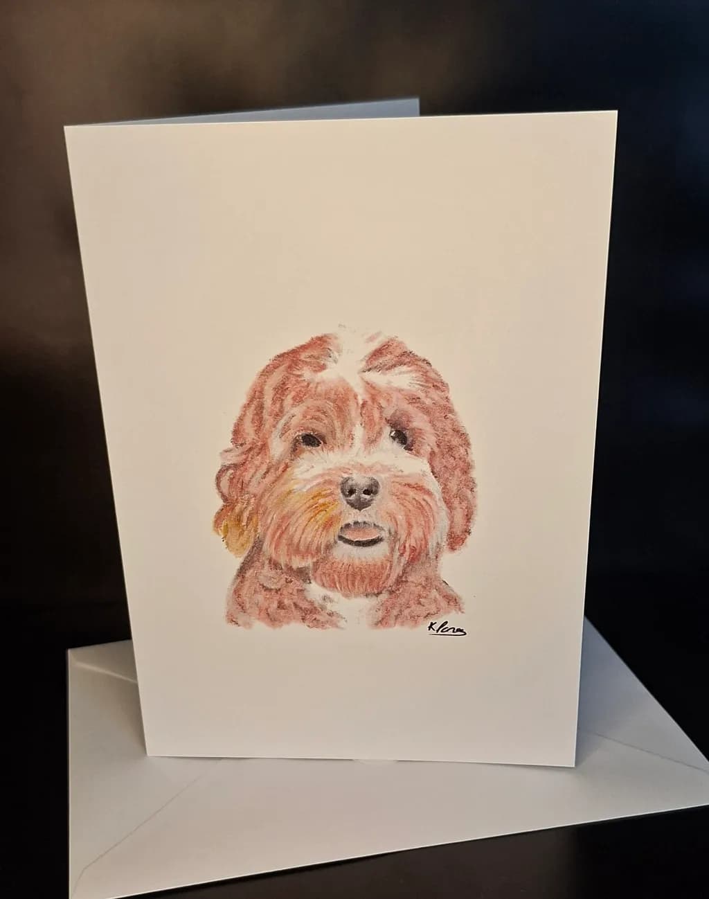 Rusty Pup Portrait