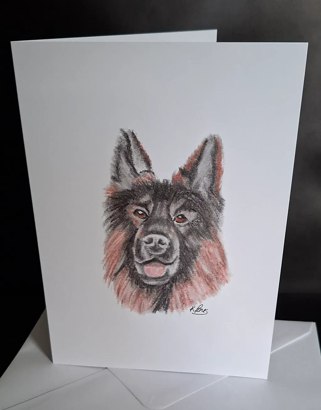 German Shepherd Portrait