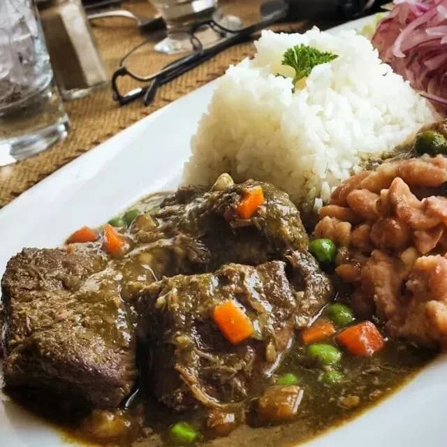 Savory Harmony: A Plated Delight of Beef, Rice, and Vegetables