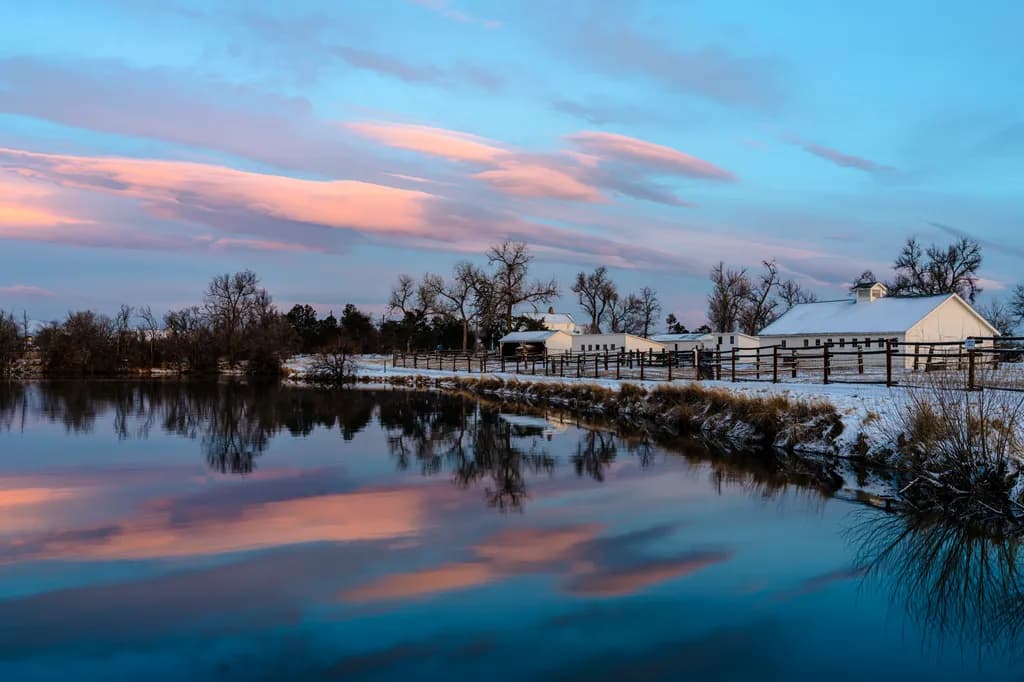 Metzger Farm Reflection