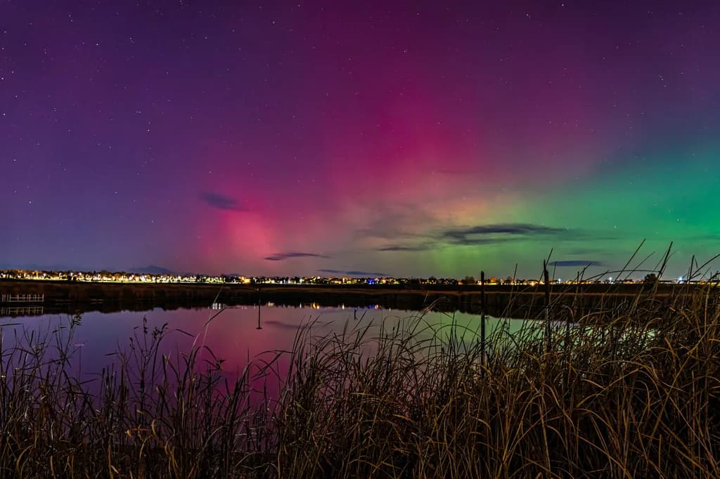 Northern Lights Reflection