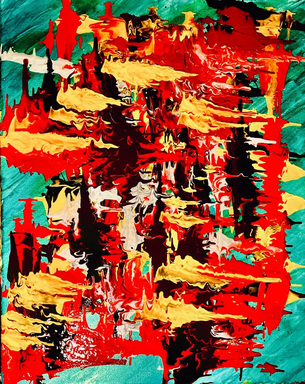 Crimson Cascade