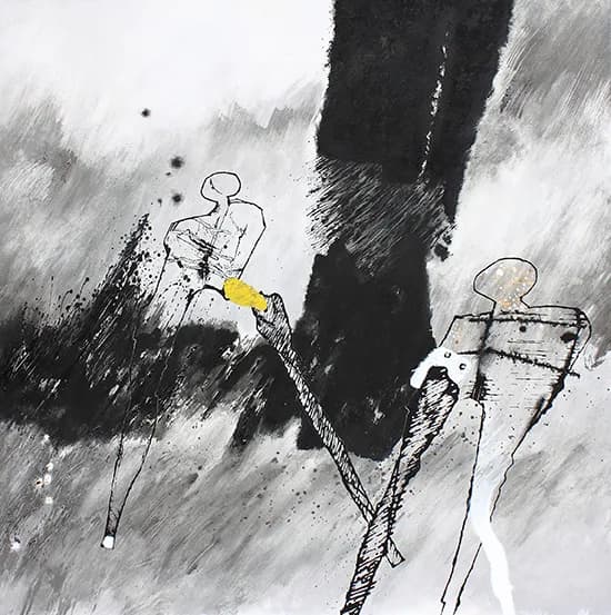 Whispers of Shadows: A Dance of Form and Contrast in Monochrome Artistry