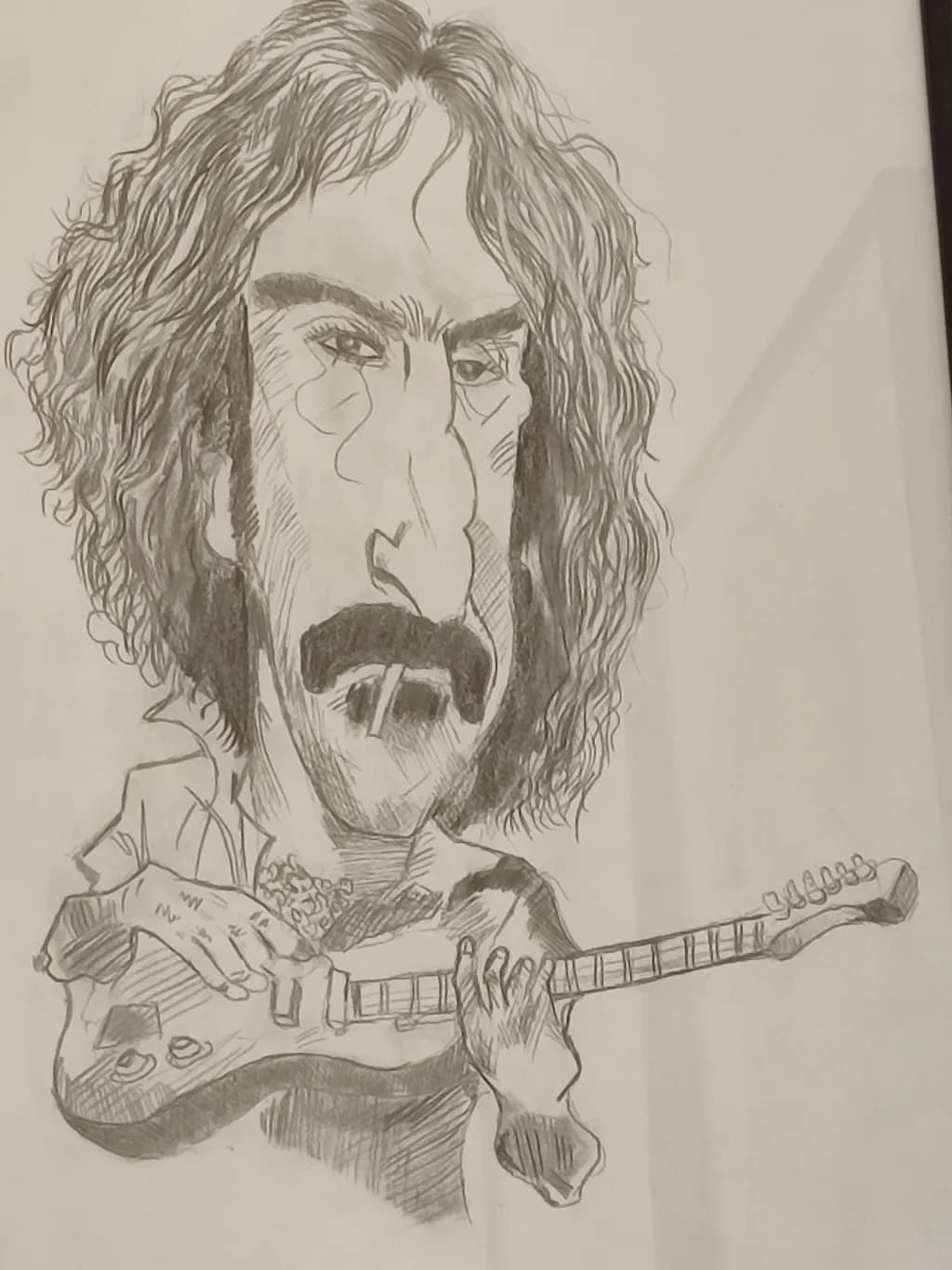 Guitarist Caricature